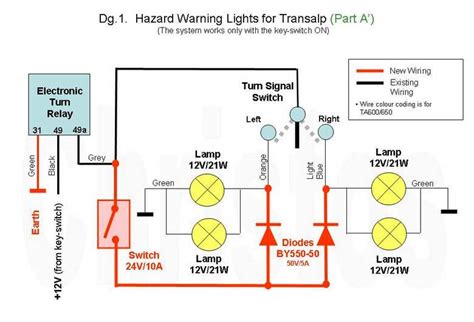 7 Pin Hazard Switch Wiring
