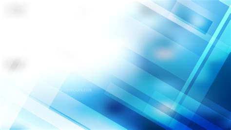 Abstract Blue And White Modern Geometric Shapes Background