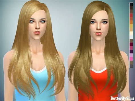 Butterflysims Hairstyle 145 Sims 4 Hairs