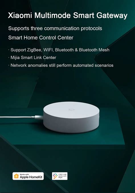 Xiaomi Multimode Gateway Hub Zigbee Wifi Bluetooth Mesh