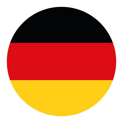 Circle Germany Flag PNG Free Download | Pnggrid png image