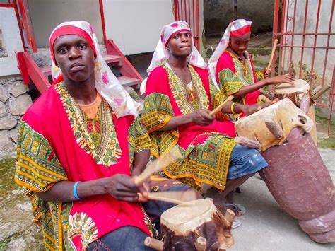 african drumbeats in haitian music