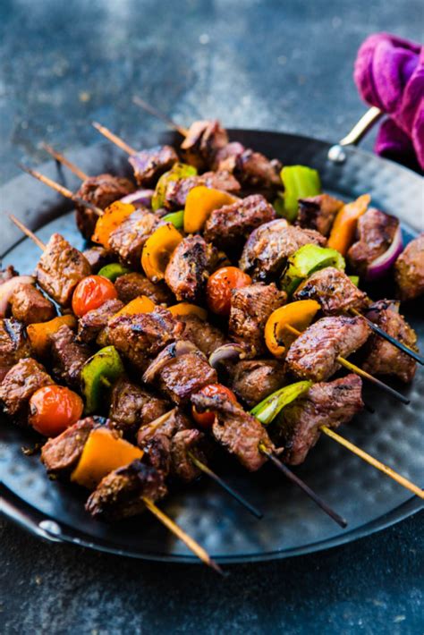 How To Make Peppered Stick Meat Beef Skewers Kebab