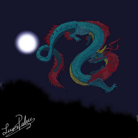 Moonlight Dragon By Klerianwolf On Deviantart