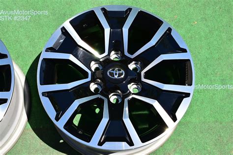 17 Toyota Tacoma Oem Factory Trd Sport Wheels 4runner Tundra 2020