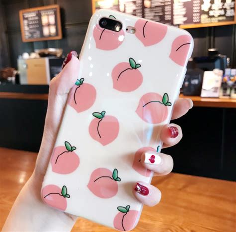 Peach Phone Case For Iphone66s6p77p88plusxxsxrxsmax Cell