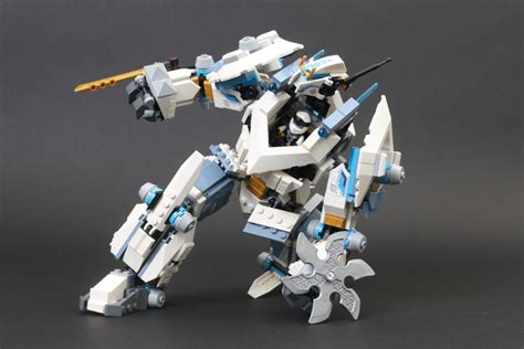 Lego Ninjago Legacy 71738 Zanes Titan Mech Battle Review