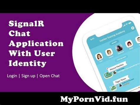 Chat Application Using Asp Net Core With Signalr Youtube Hot Sex
