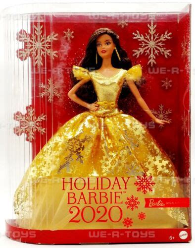 Mattel Ght56 2020 Holiday Barbie Doll Multicolor For Sale Online Ebay