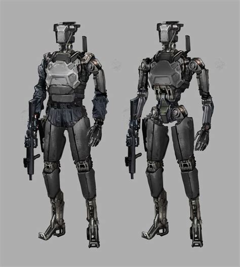 Soldier Explorations Jarold Sng Futuristic Robot Military Robot