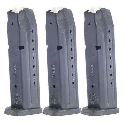 Magazines Smith And Wesson Mandp 9mm Magazine 17 Rds 3 Pack Brownells