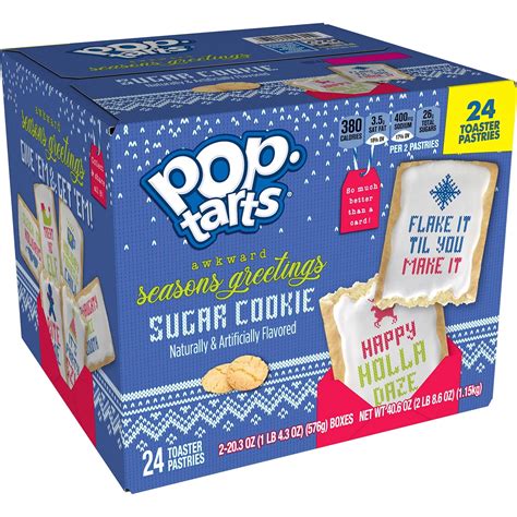 Kelloggs Pop Tarts Limited Edition Sugar Cookie 24 Count