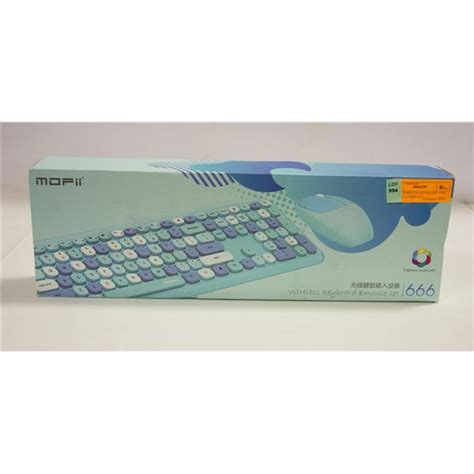 Mofii Wireless Keyboard And Mouse Combo Set