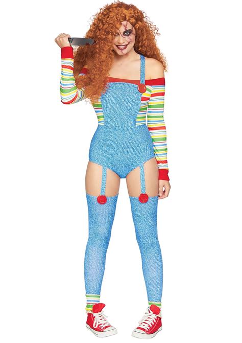 Chucky Disfraz Overall Mujer Accesorios Mexicali