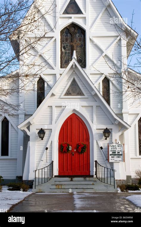 Country Church Winter Usa Hi Res Stock Photography And Images Alamy