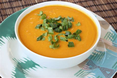 Chilled Carrot Ginger Coconut Soup Gluten Free Vegan Tasty Yummies