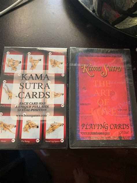 Kama Sutra Cards Love Card Perfect Game For Sweetest Day Etsy