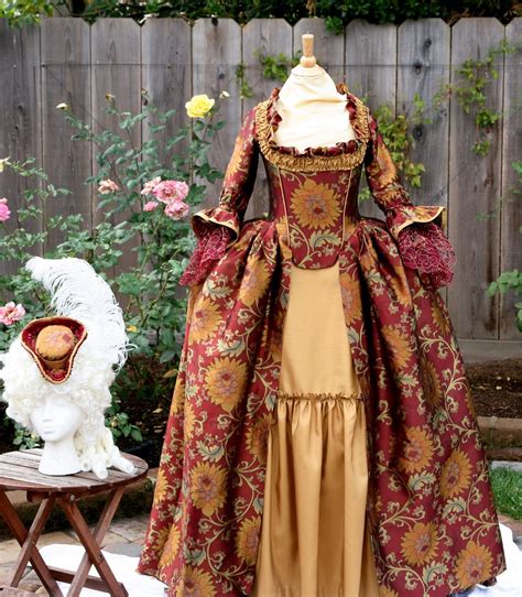 18th Century Gown Those Flowers Are Nice With The Golden Offset