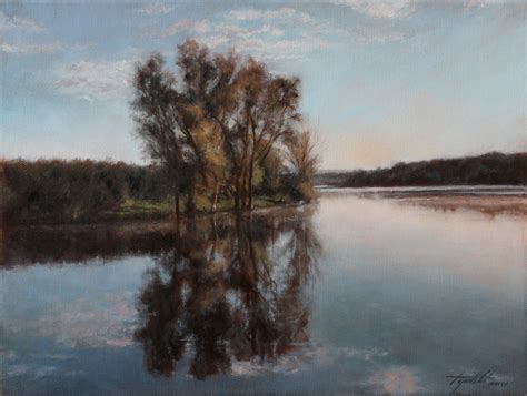 A Lake Landscape Oil Painting Fine Arts Gallery