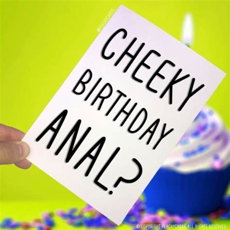 Birthday Greeting Cards Cheeky Anal Funny Novelty Adult Humour Girlfriend Pc8 Ebay