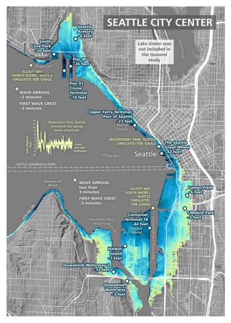 New Study Shows Modeled Impact Of Seattle Fault Earthquake And Resulting Giant Tsunami