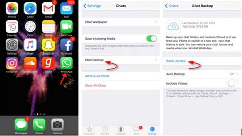 That shows how to use some third party tool to transfer whatsapp from android to iphone. How to Transfer WhatsApp Messages from iPhone to iPhone SE ...