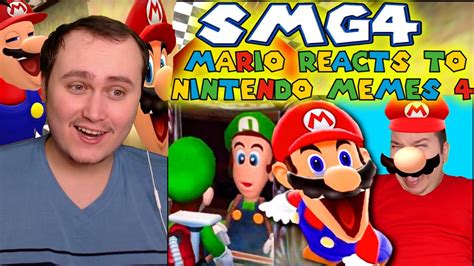 Smg4 Mario Reacts To Nintendo Memes 4 Reaction To The Reaction