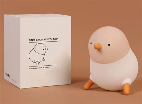 Rechargeable Baby Chick Night Lamp Illuminates Your Bedroom For A Cozy