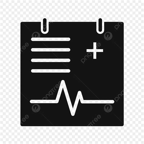 Vector Medical Chart Icon Medical Icons Chart Icons Medical Document
