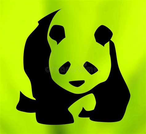 Simbolo Del Panda Gigante Illustrazione Di Stock Illustrazione Di