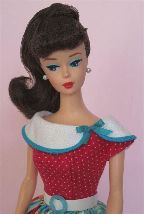 Vintage Barbie Doll Dress Reproduction Repro Barbie Clothes By Eggie On