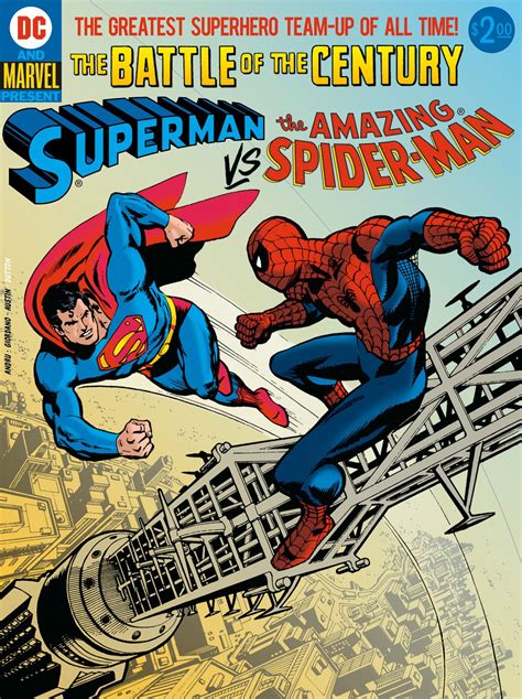 Superman Vs Spider Man Cover By Andru Giordano And Austin Spiderman