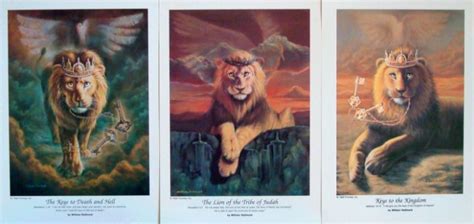 Three Set Lion Of Judah Prints William Hallmark Paintings And Prints