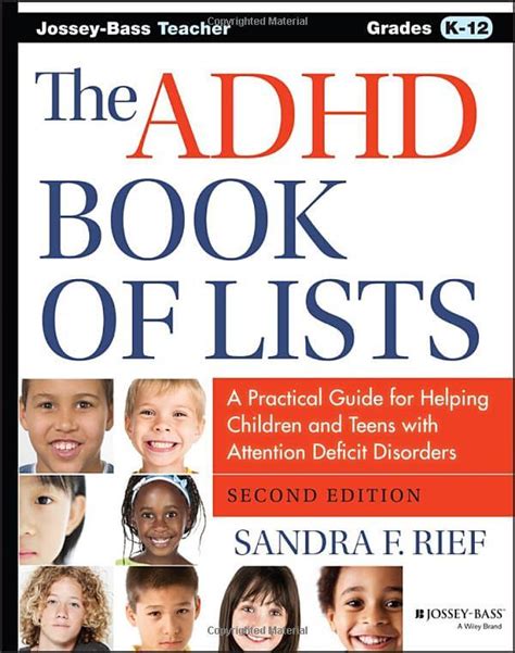 The Adhd Book Of Lists A Practical Guide For Helping Children And