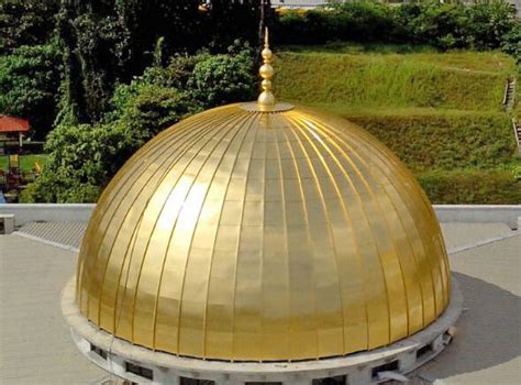 22 Karat Gold Dome Restoration Film Roofing