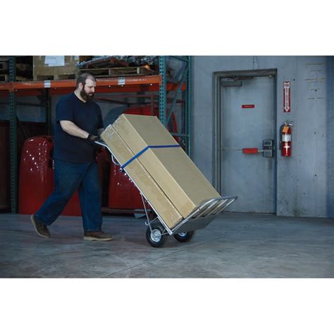 Roughneck Wide Surface Hand Truck — 660 Lb Capacity Standard Hand