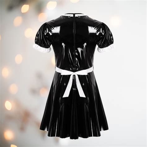 The Jessica Wet Look Dress House Of Chastity