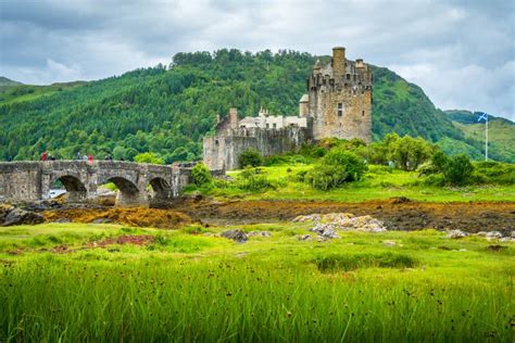 Eilean Donan Castle In The Scottish Highlands Editorial Photography