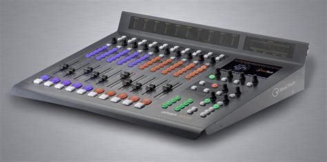 Axel Oxygen 3000d Digital Broadcast Mixer With 10 Faders 7 Display