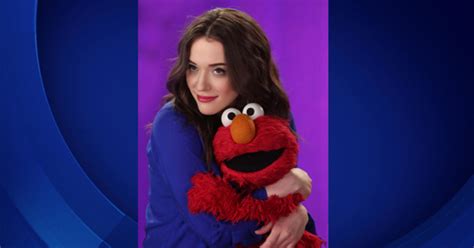 Cookie Monster And Elmo Discuss Sesame Streets 45th Season Cbs Los Angeles