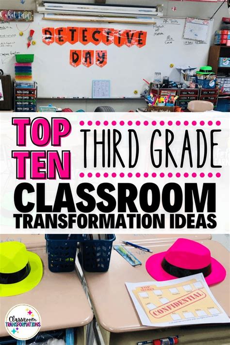Third Grade Classroom Transformation Ideas