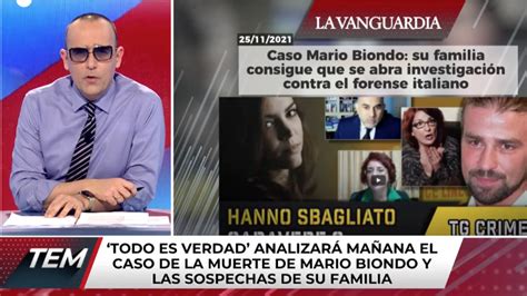 Todo Es Verdad Analiza La Misteriosa Muerte De Mario Biondo El Marido