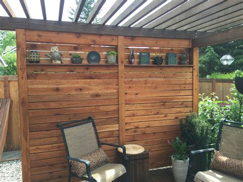 I Finished The Privacy Wall On The Deck I Am So Thrilled With How It