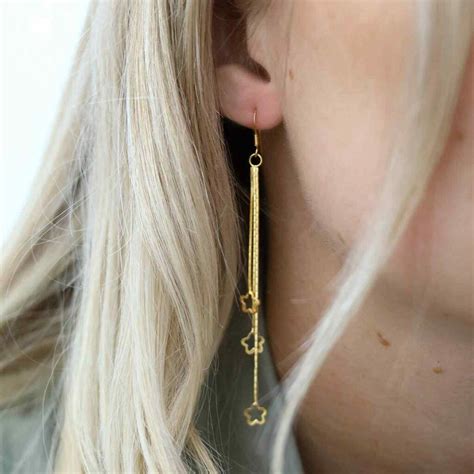 Gold Plated Earrings Sterling Silver Ct Gold Plated Martha Jackson