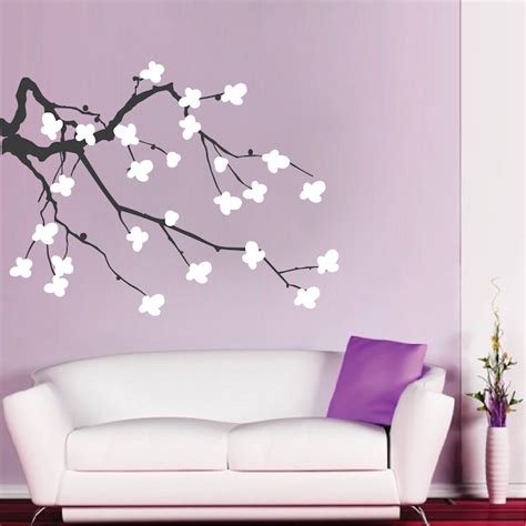 Cherry Blossom Branch Wall Decal Trendy Wall Designs