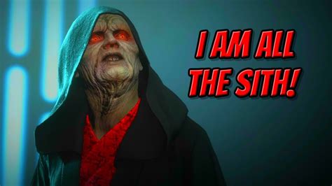 Emperor Palpatine I Am All The Sith Star Wars Battlefront Ii