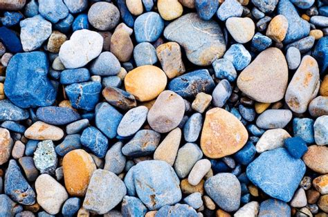 Premium Photo Multi Colored Pebbles Rocks Background