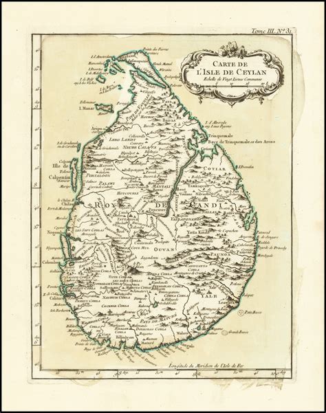 Carte De Lisle De Ceylan Barry Lawrence Ruderman Antique Maps Inc