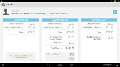 That allows users to send and receive money. Cash Track App - Checkredi POS Payment Services