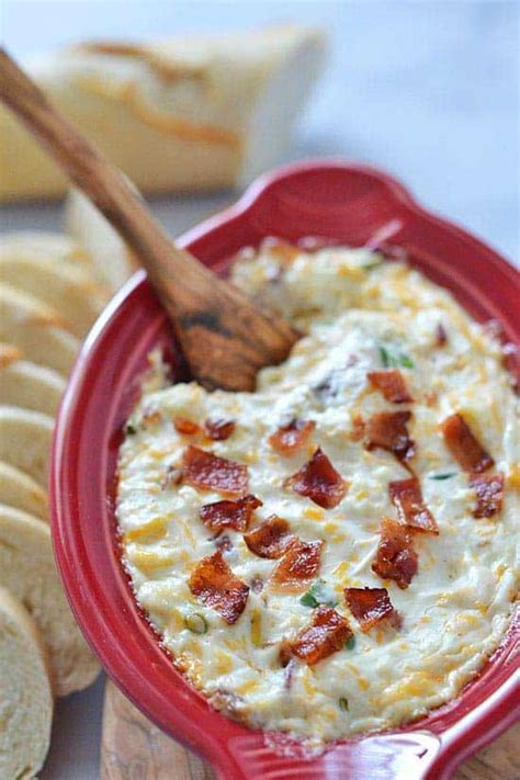 How To Make Warm And Cheesy Bacon Dip Homemaking 101